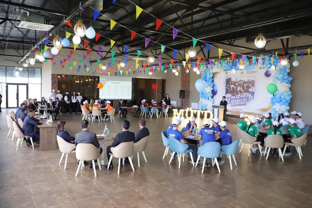 Neftçalada “Zəkaların mübarizəsi” olimpiadasının regional mərhələsi keçirildi - FOTOLAR